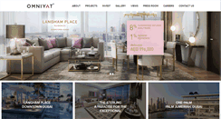Desktop Screenshot of omniyat.com